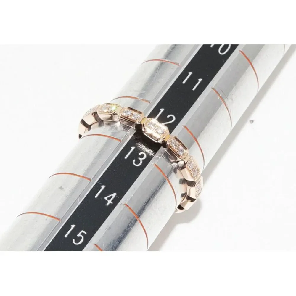 Chanel 18K Pink Gold Première Promesse Ring Diamond Ring J4134